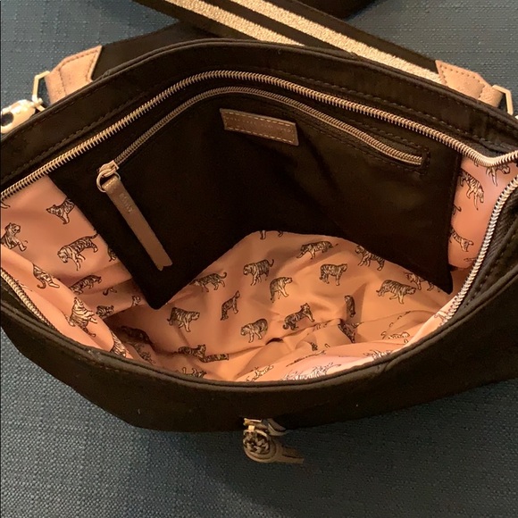 EUC Stella & Dot Work Hard Play Hard black bag - Picture 5 of 8